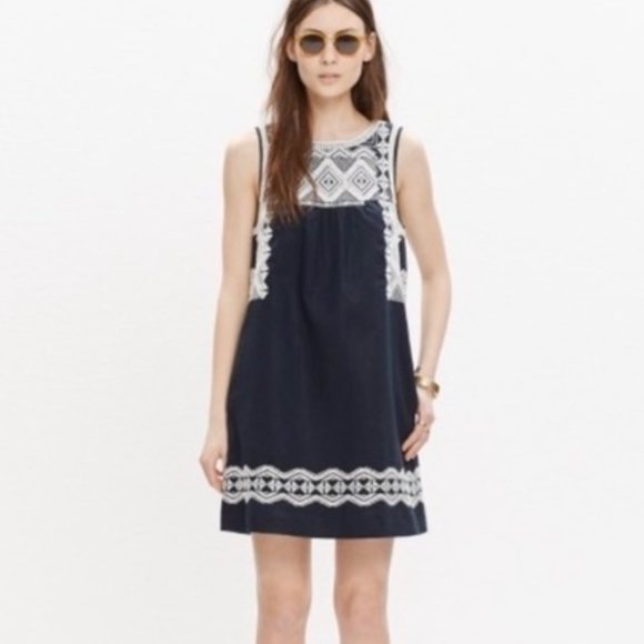 Madewell Dresses & Skirts - Madewell Embroidered Stitchtake Dress